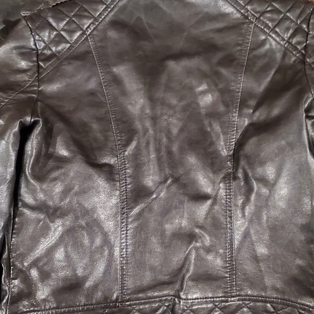 Faux Leather Jacket - Picture 5 of 6